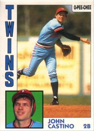 1984 O-Pee-Chee Baseball Cards 237     John Castino